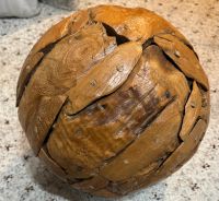 Holz Ball aus Teakholz Sachsen-Anhalt - Bismark (Altmark) Vorschau