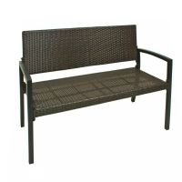 SONDERPREIS 2er Gartenbank  Stahl Polyrattan 119cm Uvp 159€ Top Q Niedersachsen - Bad Zwischenahn Vorschau