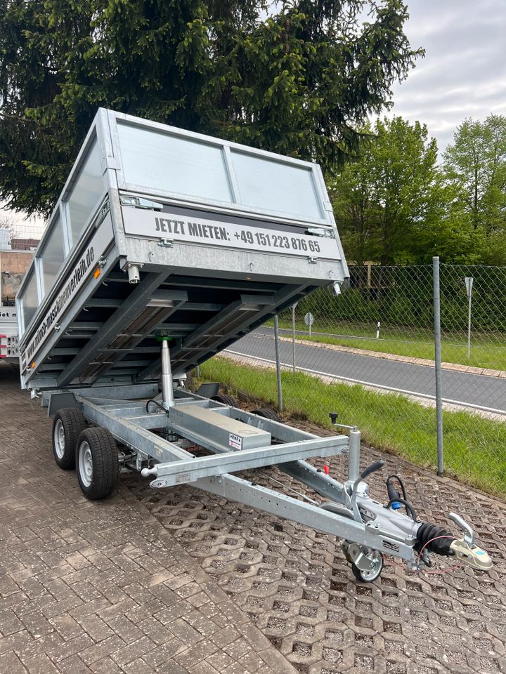 3-Seiten-Kipper 3,5t zum *Vermieten* in Waldbüttelbrunn