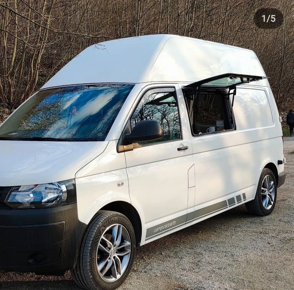 VW T5 LR / H3 mit VW T5  Anhänger Camper Van ***EINMALIG*** no T6 in Illertissen