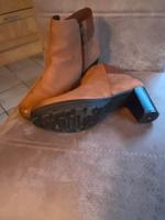 Stiefeletten Caprice echt Leder  gefüttert , Farbe cognac Bayern - Altenmarkt Vorschau