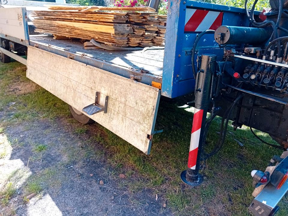 MAN 8.150 Lkw 7.5T Kran Oldtimer Tausch Deutz Hanomag in Papenburg