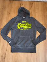 Superdry Hoodie L grey,neon Hessen - Trebur Vorschau