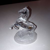 Cristal D'Arques Pferd Figur Glas Glasfigur Steigendes Pferd Niedersachsen - Hambühren Vorschau