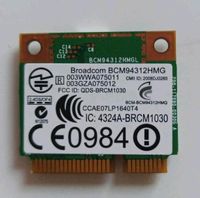 Broadcom WLAN Karte mini PCIe Sachsen - Eibenstock Vorschau