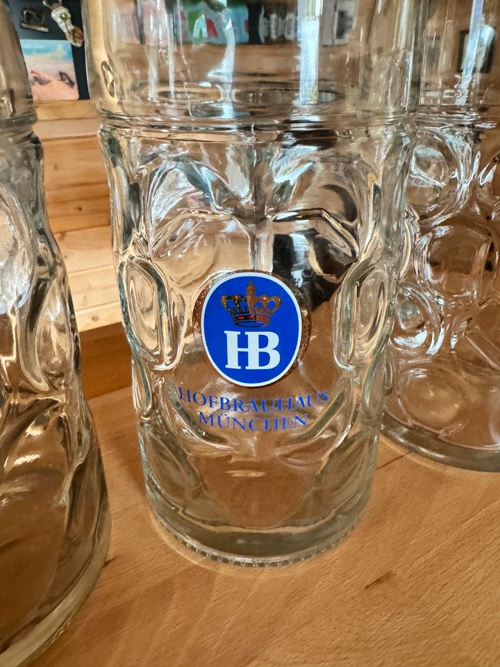 8x Maßkrug Bayern Oktoberfest Bier in Zülpich