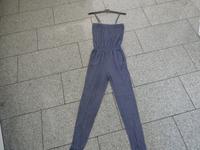 blue motion Jumpsuit Overall blau druck Gr. S 36 38 Strand Sweat Bayern - Mitterteich Vorschau