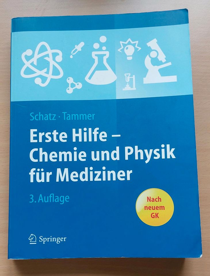 Erste Hilfe - Chemie und Physik für Mediziner Springer Verlag in Frankfurt am Main