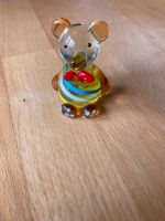 Glasfigur Bär Teddy gestreift Glas Baden-Württemberg - Korntal-Münchingen Vorschau