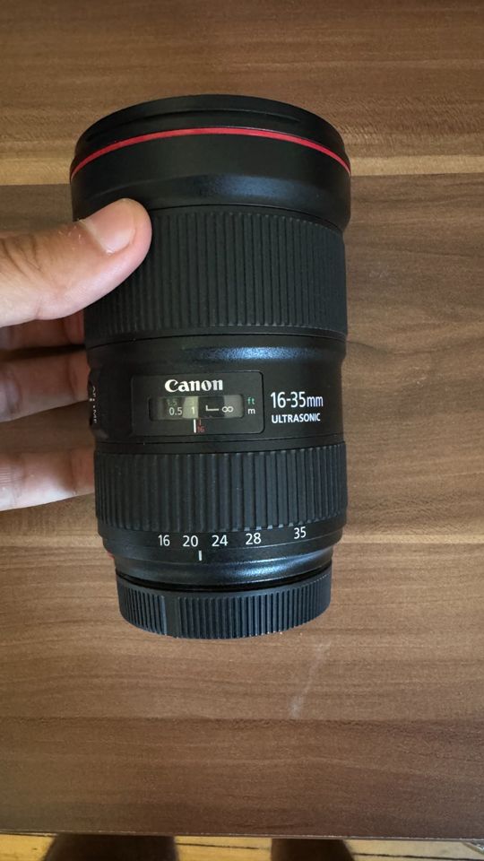 Canon Objektiv Lens EF 16-35mm 2.8 Blende III USM in Karlsruhe