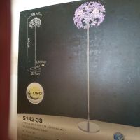 Globo Lightening Stehlampe Lampe mit Acrylblüten neu Brandenburg - Glienicke/Nordbahn Vorschau