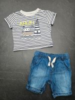 2-teiliges Baby Sommerset mit Shirt und kurzer Hose, Gr. 74, neu! Niedersachsen - Springe Vorschau