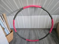 Hula Hoop Reifen, 1,5 KG, Anfänger für Erwachsene/ Pink Grau Niedersachsen - Bahrdorf Vorschau