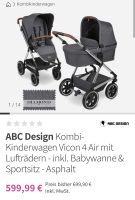 ABC Design Kombi-Kinderwagen | Babywanne | sportsitz | Maxi Cosi Niedersachsen - Lehrte Vorschau