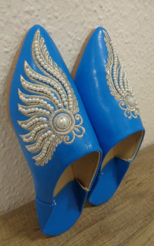 Orientalische Babouche Hausschuhe Pantoffel Abendschuhe Marokko F in Offenbach