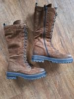 MJUS Echtleder Stiefel Langschaft Bayern - Offingen Vorschau