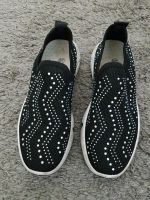 Strass Sneakers 38 schwarz Duisburg - Rheinhausen Vorschau