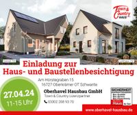 TOWN & COUNTRY HAUS BAUSTELLENBESICHTIGUNG am 27.04. von 11-15 Uhr in Oberkrämer OT Schwante Brandenburg - Oberkrämer Vorschau