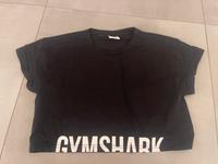Gymshark crop T-Shirt Oberteil Sport Damen cropped Top schwarz M Dortmund - Lücklemberg Vorschau