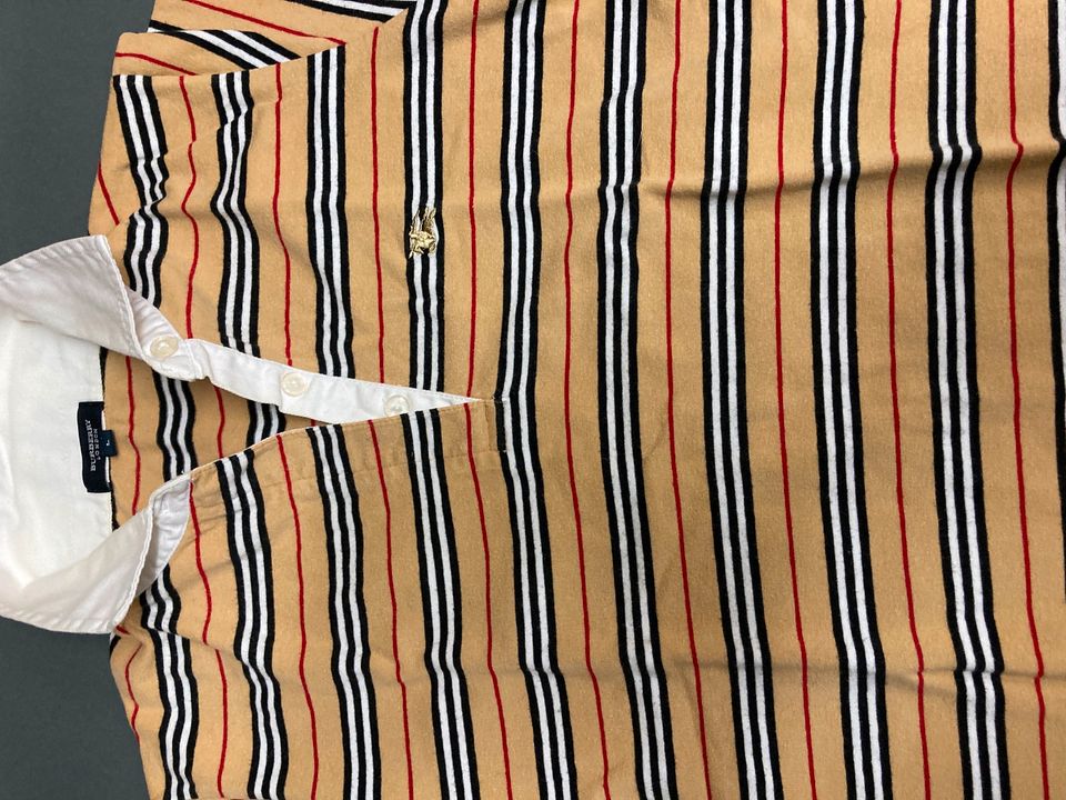 BURBERRY POLO SHIRT GR L COTTON in Hamburg