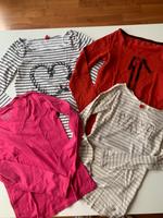 4 Esprit Langarm Shirts pink rot weiss crème Druck S Düsseldorf - Eller Vorschau