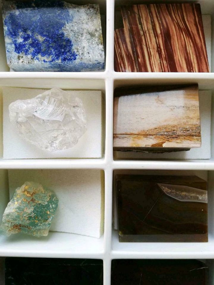 Seltene Sammlung russischer Mineralien in Gauting