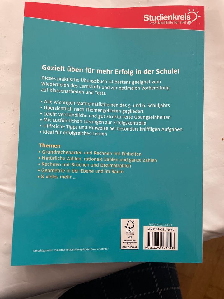 Mathematik 5. 6. Klasse von Studienkreis neu in Ahnatal