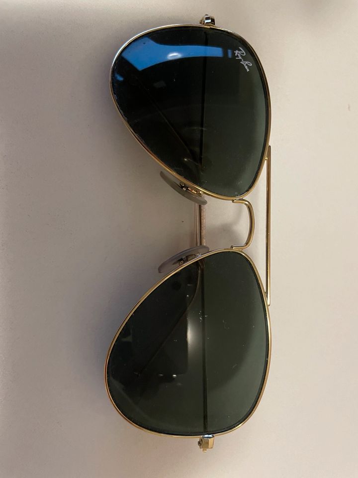 Ray-Ban Junior RJ 9506S AVIATOR gold / grün in Laufenburg (Baden)