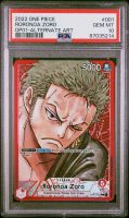 One Piece TCG Zoro Alt Art Leader OP01 PSA kein Manga Luffy Nordrhein-Westfalen - Krefeld Vorschau