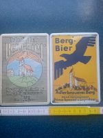 2 Blechwerbeschilder Berg-Bier Baden-Württemberg - Lichtenstein Vorschau
