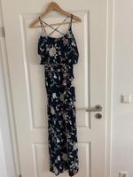 Pimkie Maxikleid schwarz rosa salbei geblümt xs Sommerkleid Leipzig - Neulindenau Vorschau