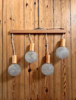 Vintage Lampe 70er DDR Hängeleuchte Leuchte Glas Kugel space age Pankow - Prenzlauer Berg Vorschau