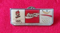 Schöner Pin Button Anstecker Olympia Barcelona 1992 Coca-Cola Nordrhein-Westfalen - Hiddenhausen Vorschau