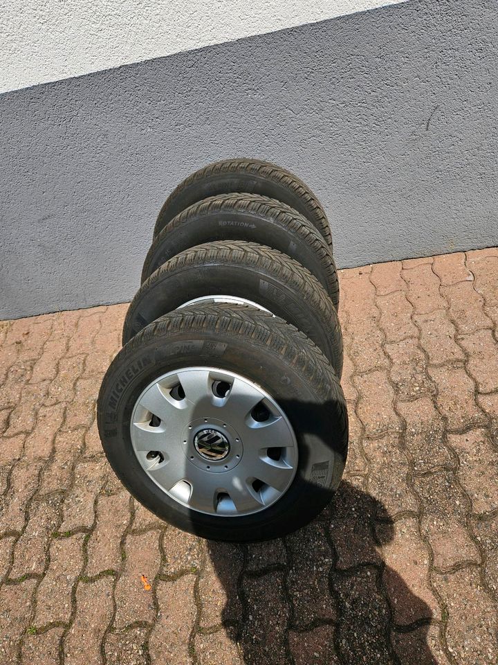 MICHELIN  Neue-Reifen mit Felgen 195/65 R 15 , 5x112 in Donaueschingen