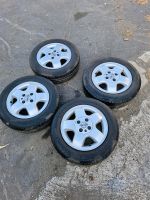 4x 14 Zoll Alufelgen mit Sommerreifen  Opel Corsa Schleswig-Holstein - Handewitt Vorschau