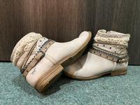 MUSTANG Damen Stiefeletten Gr. 41 LEDER Halbschuhe ungefüttert Sachsen - Annaberg-Buchholz Vorschau
