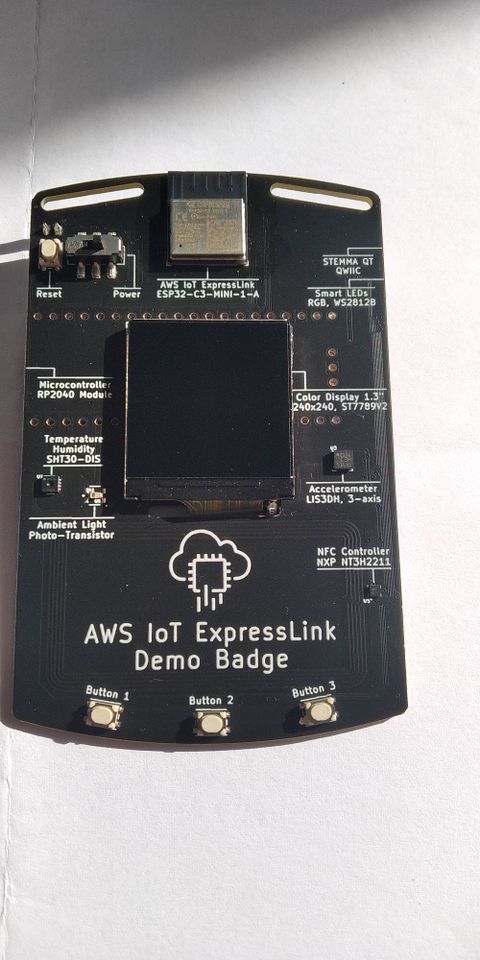 AWS IOT Expesslink Demo Badge, Top Zustand in Nürnberg (Mittelfr)