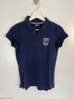 Dunkelblaues Lacoste Poloshirt in Größe 38, Damenshirt in blau Bayern - Karlsfeld Vorschau