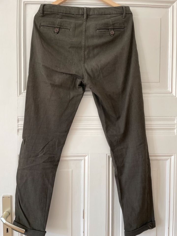 Chinohose • Khaki Hose für Herren • SLIM FIT • SFERA MEN • Gr. 40 in Berlin