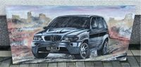 BMW X 5 Bild  Gemahlt auf Leinwand/ Acrylbild? Berlin - Rudow Vorschau