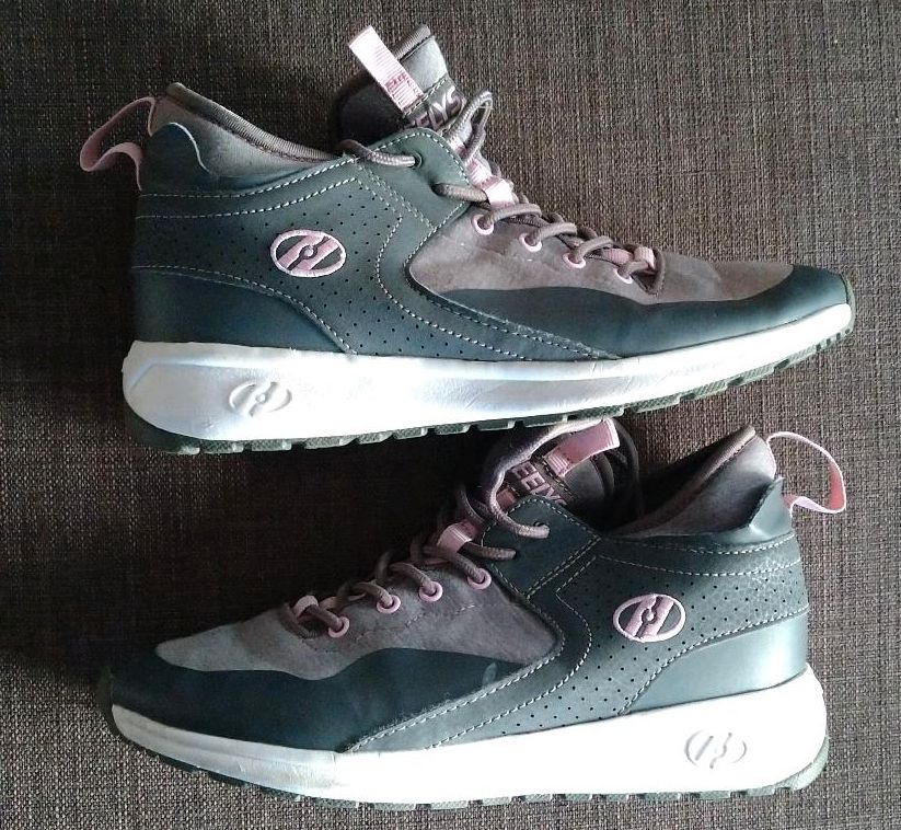 Heelys grau/rosa, Gr. 37 in Rotenburg