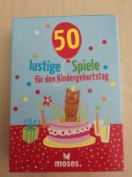 50 lustige Spiele für den Kindergeburtstag, Karten Set, NEU Baden-Württemberg - Wernau Vorschau