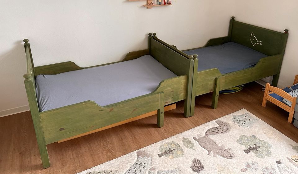 Ikea Mitwachsbetten Kinderbett grün in Bonn