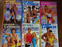 6 x Sport Fitness 1985  Bodybuilding Muskelaufbau Zeitschrift Bayern - Polling Kr Mühldorf a Inn Vorschau