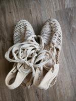 Keilabsatz Sandalen Gr. 40 Hessen - Großenlüder Vorschau