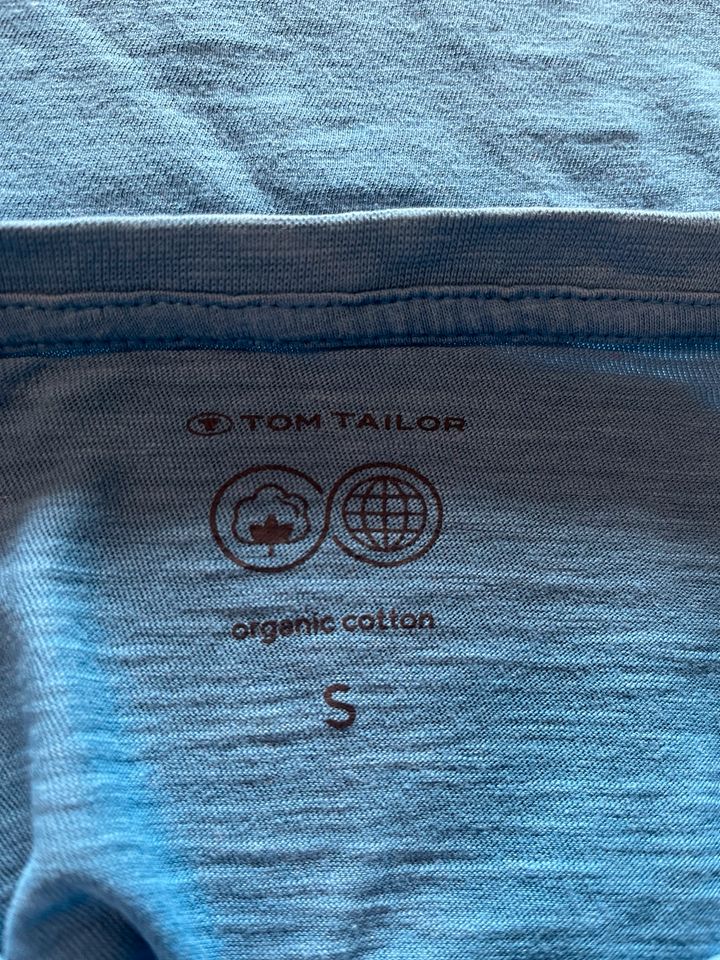 Tom Tailor T-Shirt (S) Herren „Neuwertig“ Blau in Koblenz