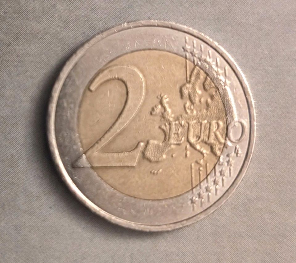 Seltene 2 Euro Münze Strichmännchen UEM 1999-2009. in Leinfelden-Echterdingen