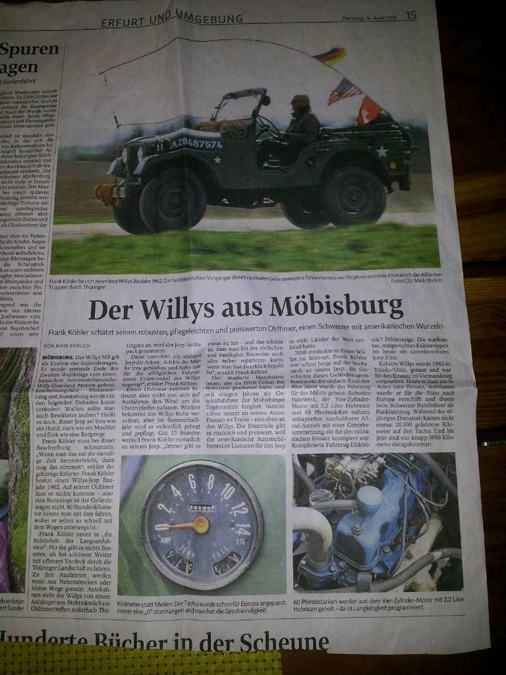 WILLYS JEEP⛔BJ.1962 in Hachenburg