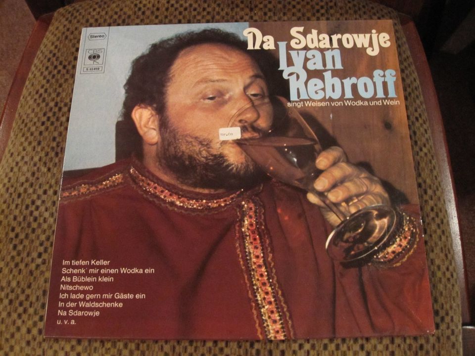 3 LPs LP Ivan Rebroff aus Sammlung Vinyl sh Fotos in Kirchdorf a. Inn