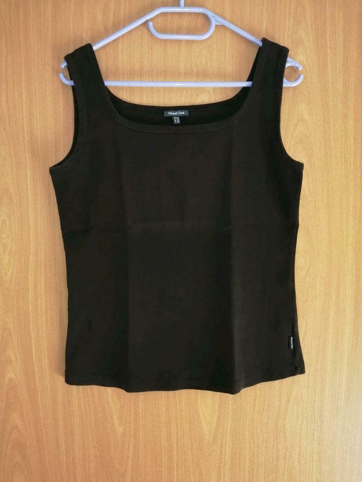 Street One Damen Tanktop Basic Top Größe 42 in Berghülen